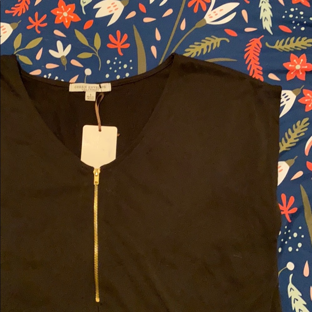 Zippered Blouse